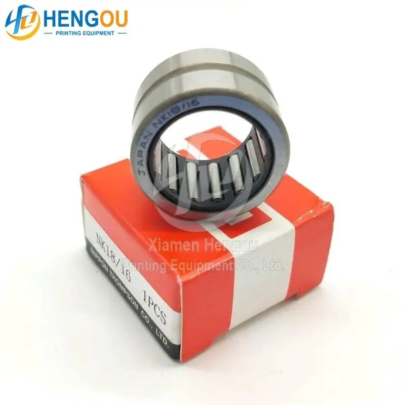 

NK18/16 18x26x16mm Needle Roller Bearing with Machined Rings