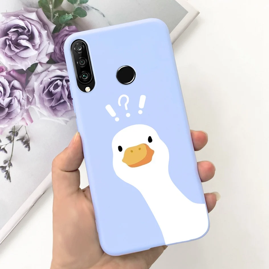 Floral Space Pattern Soft Silicone Phone Case