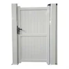 aluminum slat gate single pedestrian walkway door 6
