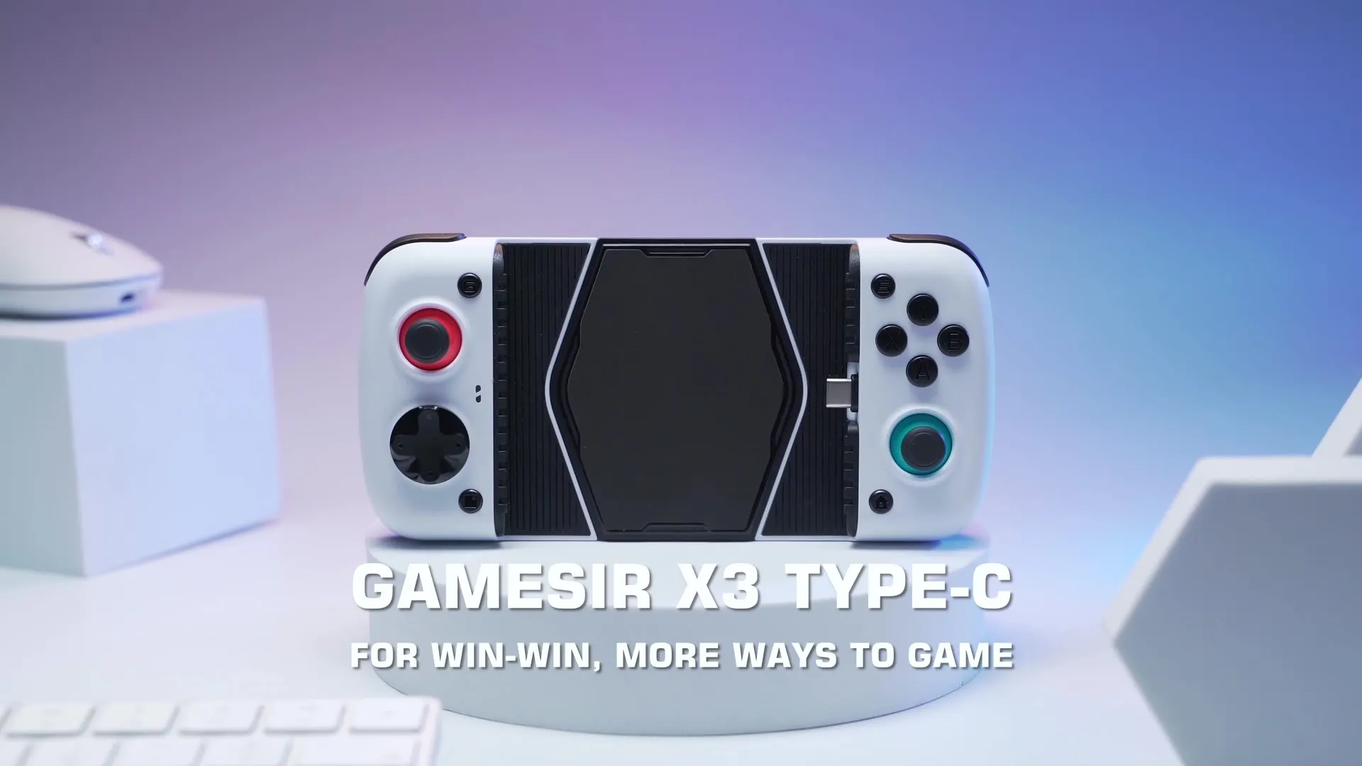 スマホアクセサリー GameSir X3 Pro GameSir X3 Pro Gamepad with Hall Effect Joystick, Micro Switch