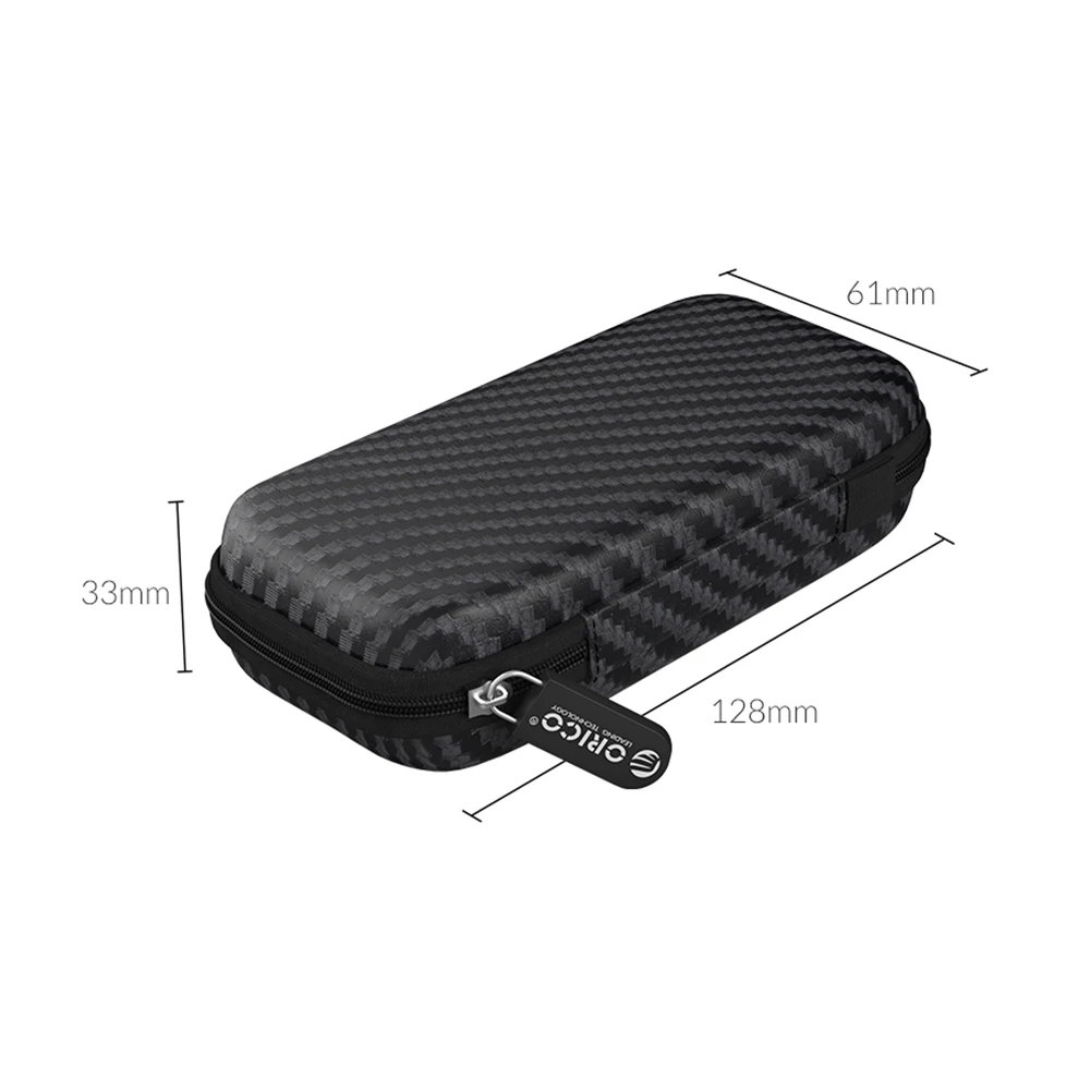 ORICO Portable EVA Shockproof Storage Bag for M.2 Hard Drives and Accessories