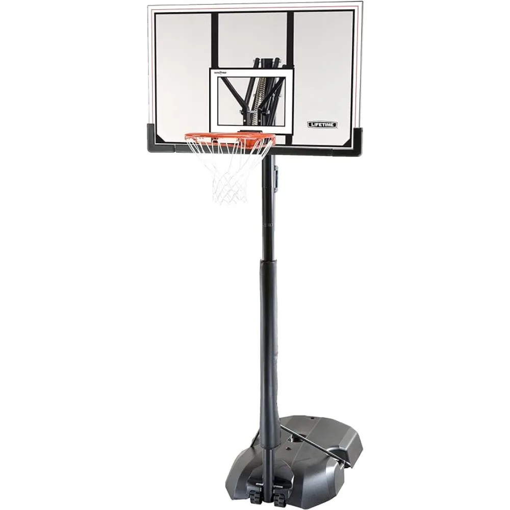 

51544 портативная баскетбольная система для передней площадки, 50-дюймовый противоударный баскетбольный обруч, Командные виды спорта