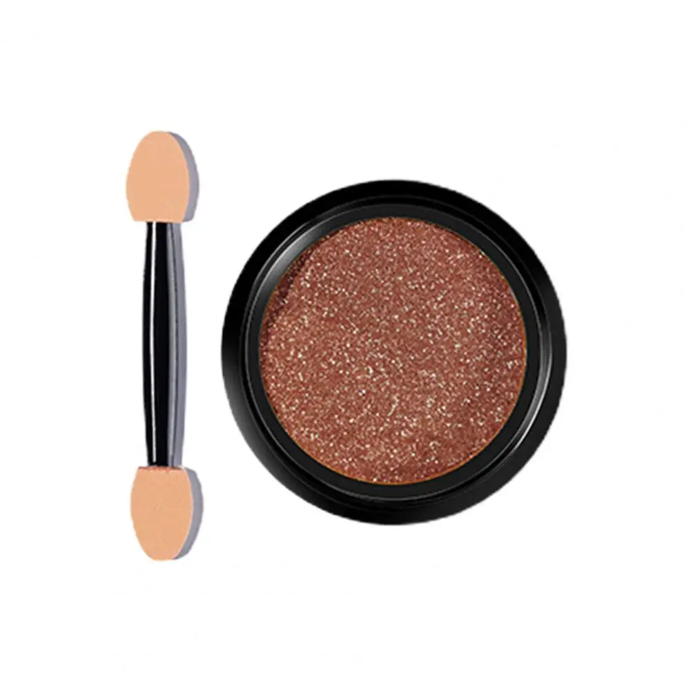1 Set Fabulous Nail Powder Long-lasting Nail Mirror Powder No Irritation Manicure DIY with Brush