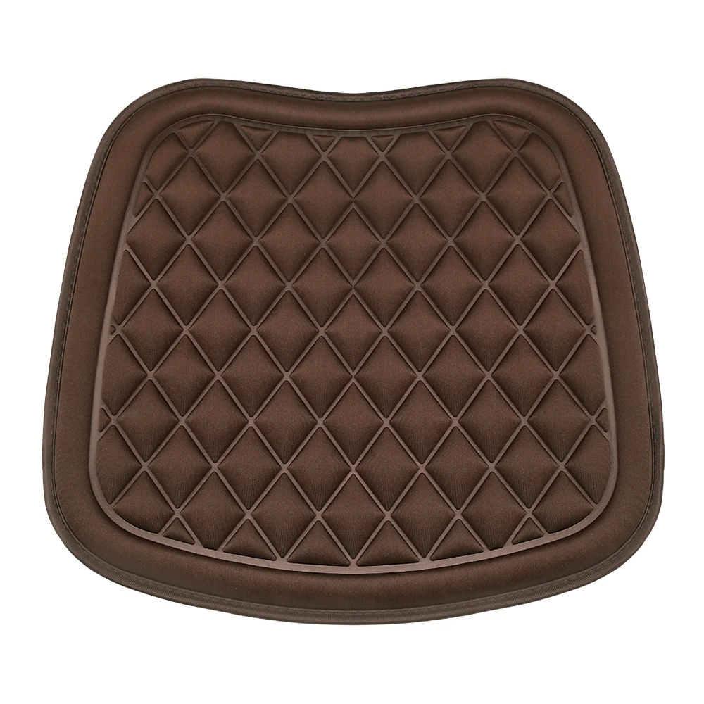 Car Seat Cushion Driver Seat Breathable Cushion Car Comfort Memory Foam Cushion Non-Slip Rubber for Vehicles Office Chair Home