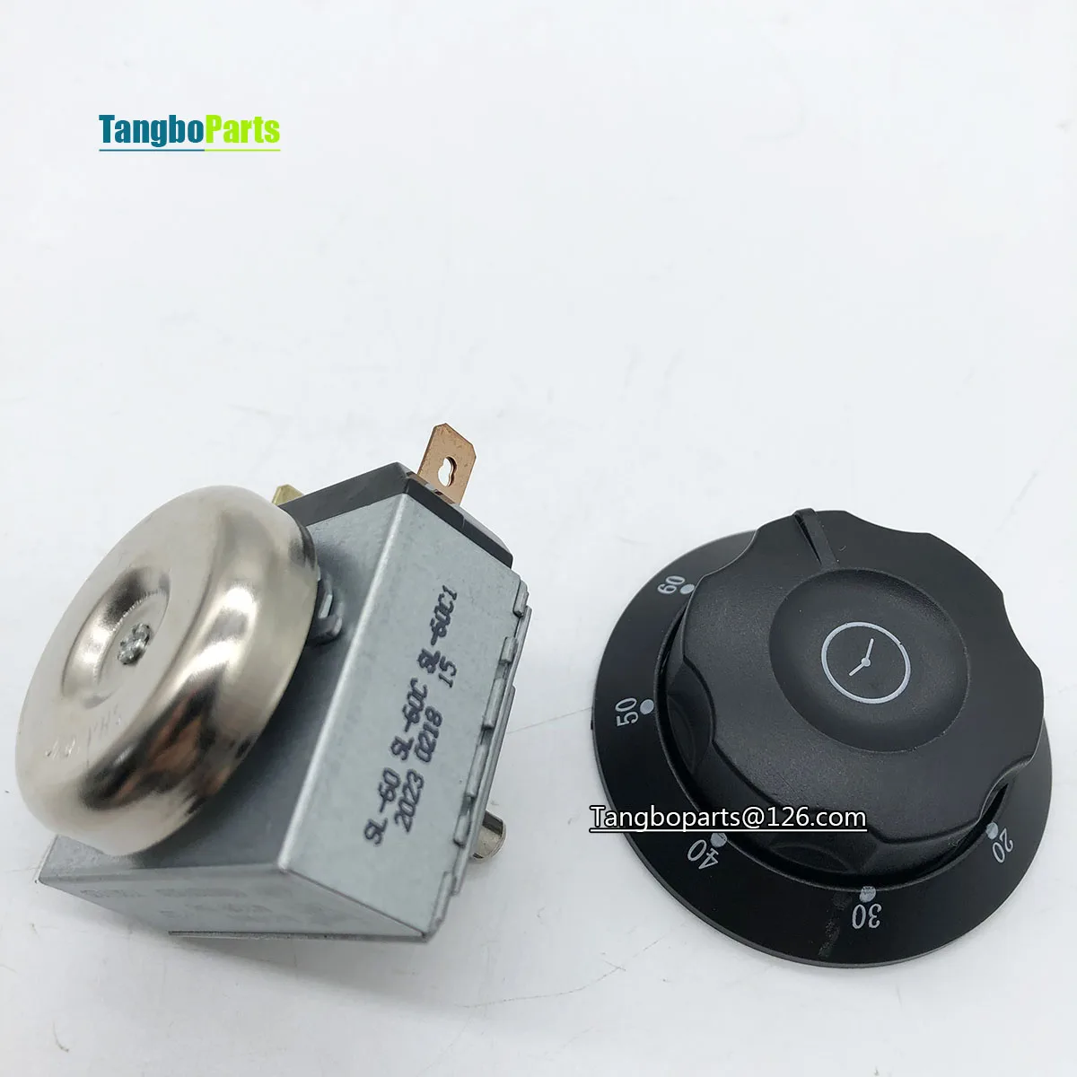Description Picture 3 of itemPizza Oven Disinfection Cabinet Spare Parts D-Type Shaft 60 Minute Timer Switch With Plastic Knob