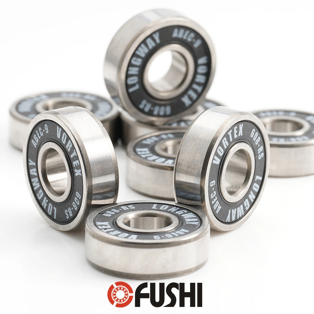 608 2rs Hybrid Keramik Lager ABEC-9 ( 8 Stück) 8x22x7mm Skateboard Spinner Keramik Nitrid Pro Serie 608rs si3n4 Kugellager – Detail 19