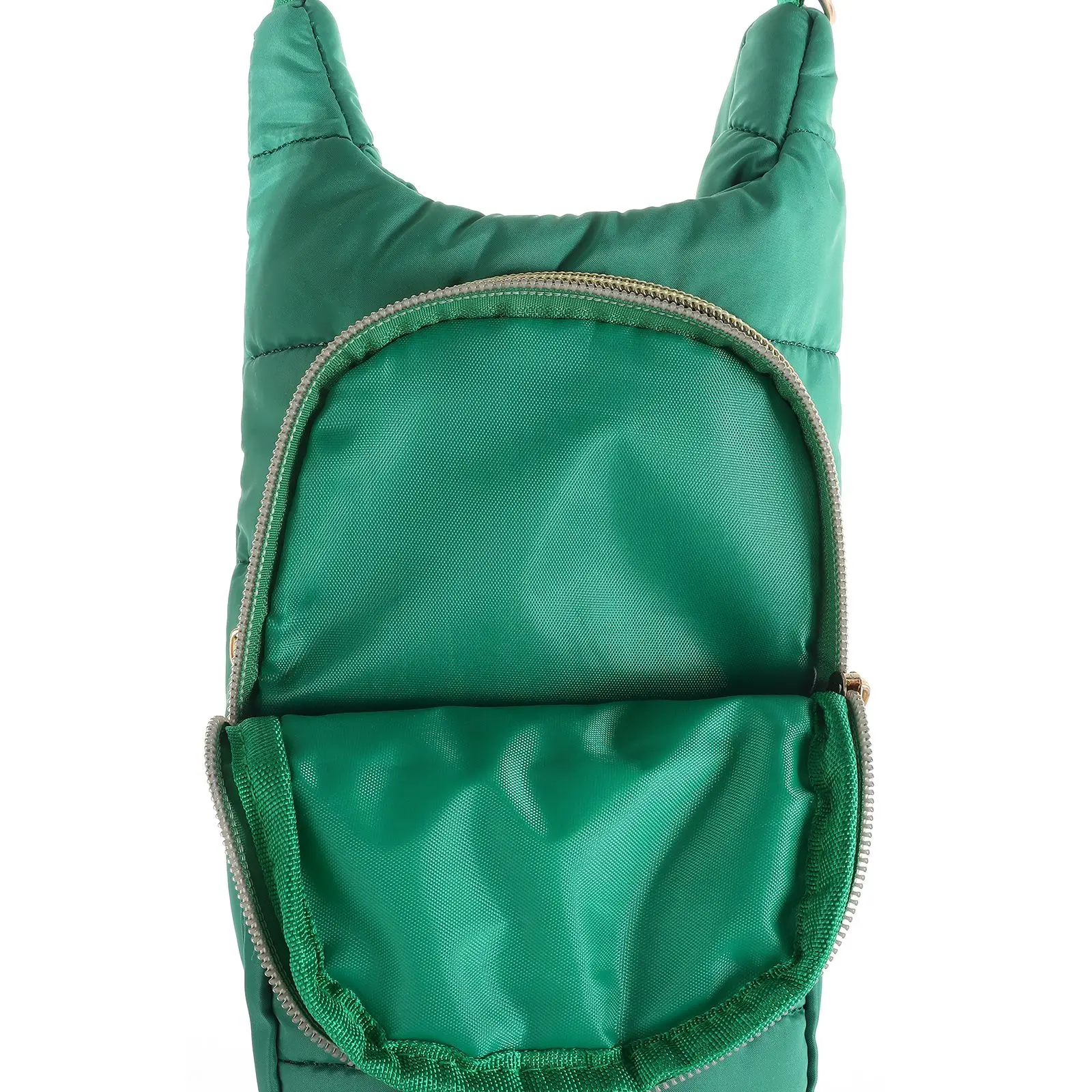 

Стеганая сумка-Кроссбоди для воды, стильная удобная сумочка-тоут через плечо с регулируемым ремешком, стильная модная переноска для бутылок с водой
