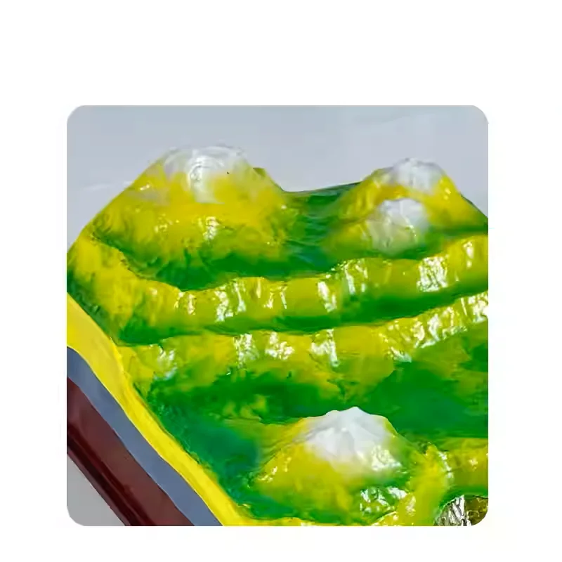 물 흐름 시위자 지형 모델 지질 교육 보조 중학교 지리 교육 도구