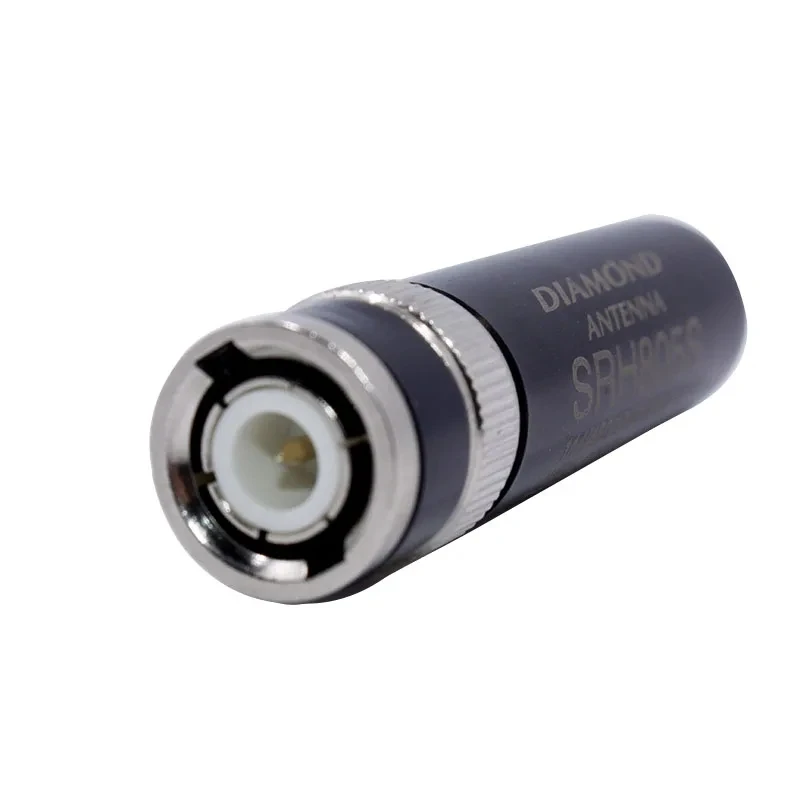 안테나 SRH805 미니 듀얼 밴드 144/430MHz 안테나 SMA-여성/남성/BNC 고속 레이저 프린트(켄우드 바오펑 무전기용)