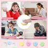 New Kawaii Cat Paw Squeeze Toy Colorful Novelty Relief Stess Toy Detachable Cat Paw Palette Animal Paw Fidget Toy 3