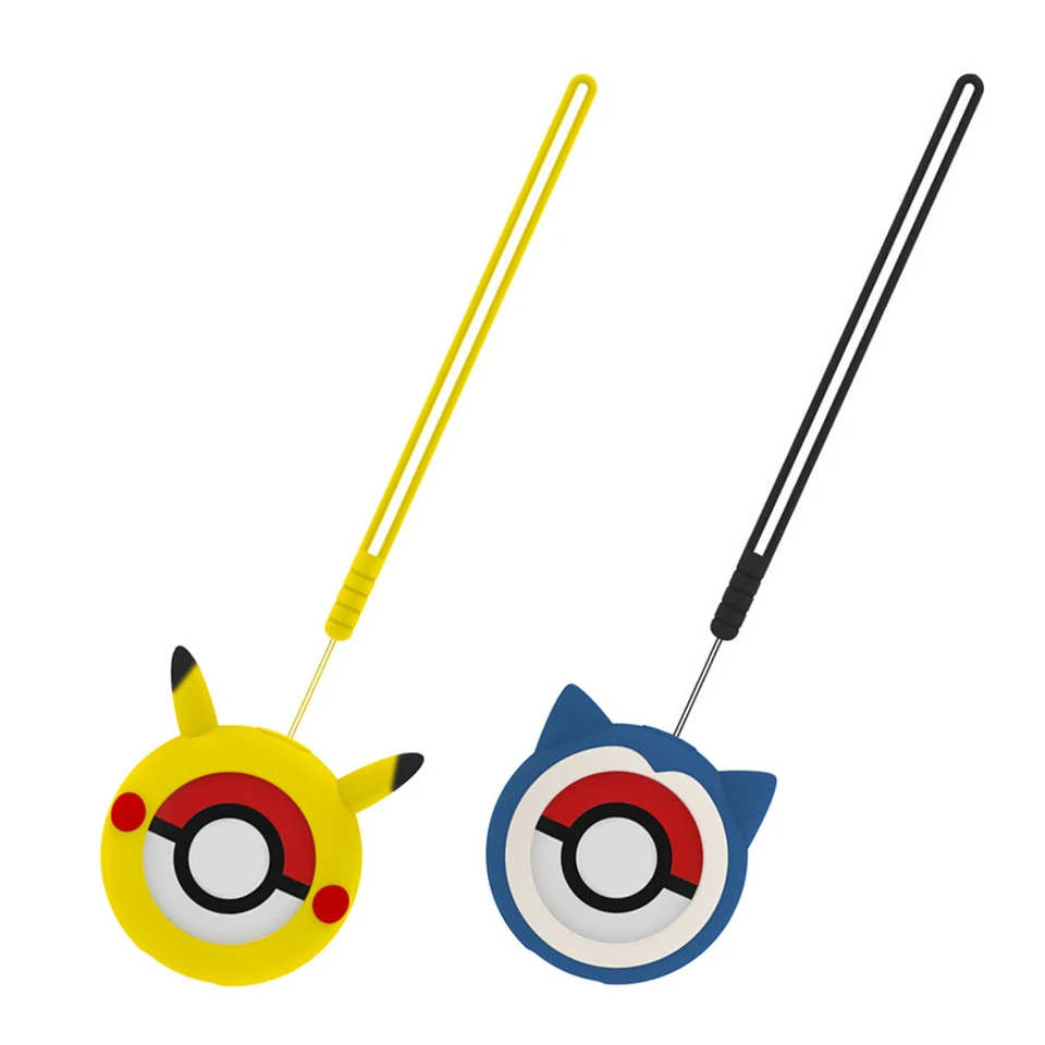 透明シリコン保護ケース,ストラップ付き,ポケモン,go plus,クリスタル