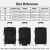 New Dog Footprints Pattern Luggage Protective Cover 18-28inch Trolley Baggage Travel Bag Covers Elastic Protection Suitcase Case 4