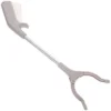 2 Pcs Stainless Steel Garbage Clip Tool Trash Picker Litter Grabber Clamps Abs Rubbish Elderly 1