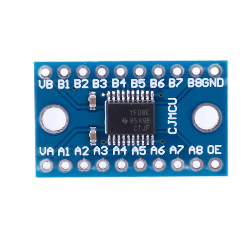 TXS0108E TTL 양방향 상호 변환기 3.3V 5V 8 채널 로직 레벨 스위칭 시프터 Raspberry Pi용 고속