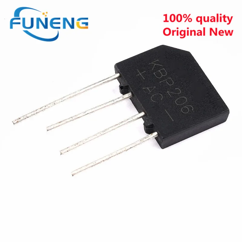 10pcs/lot KBP206 KBP210 KBP307 KBP310 KBP406 KBP410 KBU808 KBU1510 2A 3A 8A 600V 700V 1000V Rectifier bridge Rectifiers DIP-4