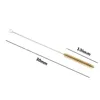 5/10pcs Cleaning Brushes Set Stainless Steel Brass Cylinder Wire Tube Pipe Cleaning Brush Paint Spray Guns Cleaning Brush 5