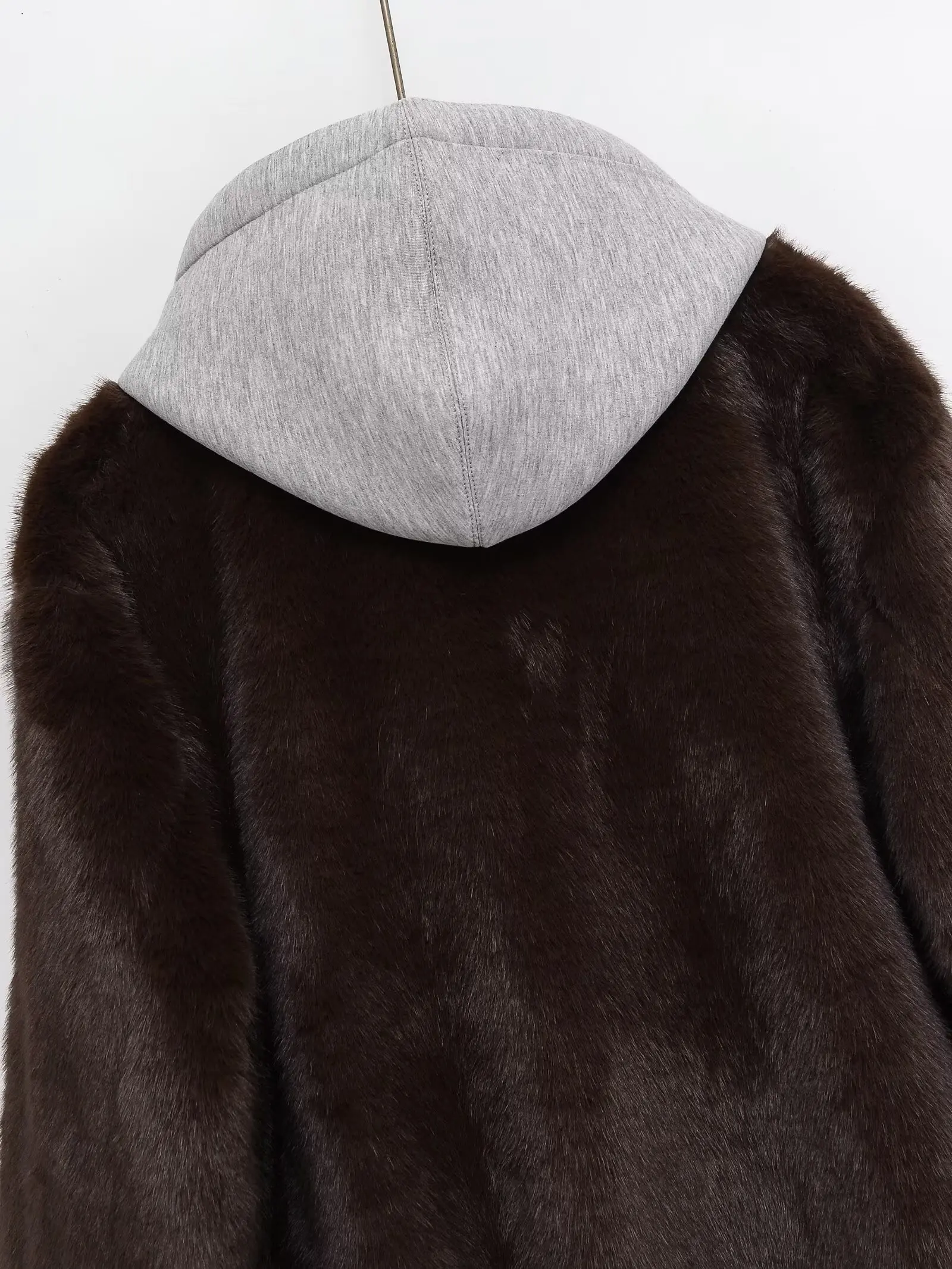 CharmChant Faux Fur Jacket fabric detail