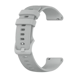 Premium Silicone Watch Strap - Multiple Size Options Available - 22mm (Gray)