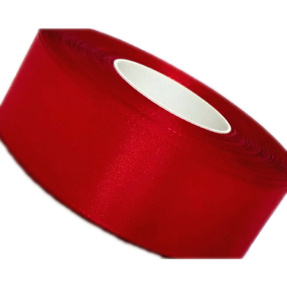 

50m * 4cm Solid Dacron Ribbon Gift Ribbon Curling Ribbon (Red)