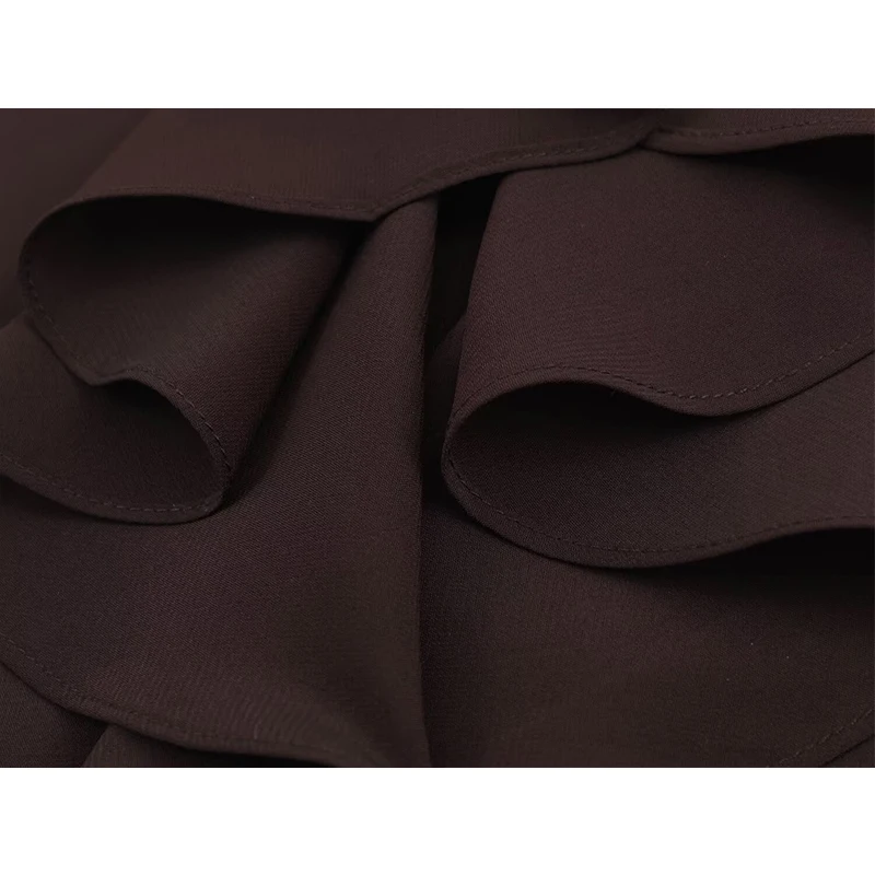 Chic Elegant Ruffles Shirts for Women 2025 New Fashion Long Sleeve Women's Casual Loose Shirt And Blouse Woman Top ﻿