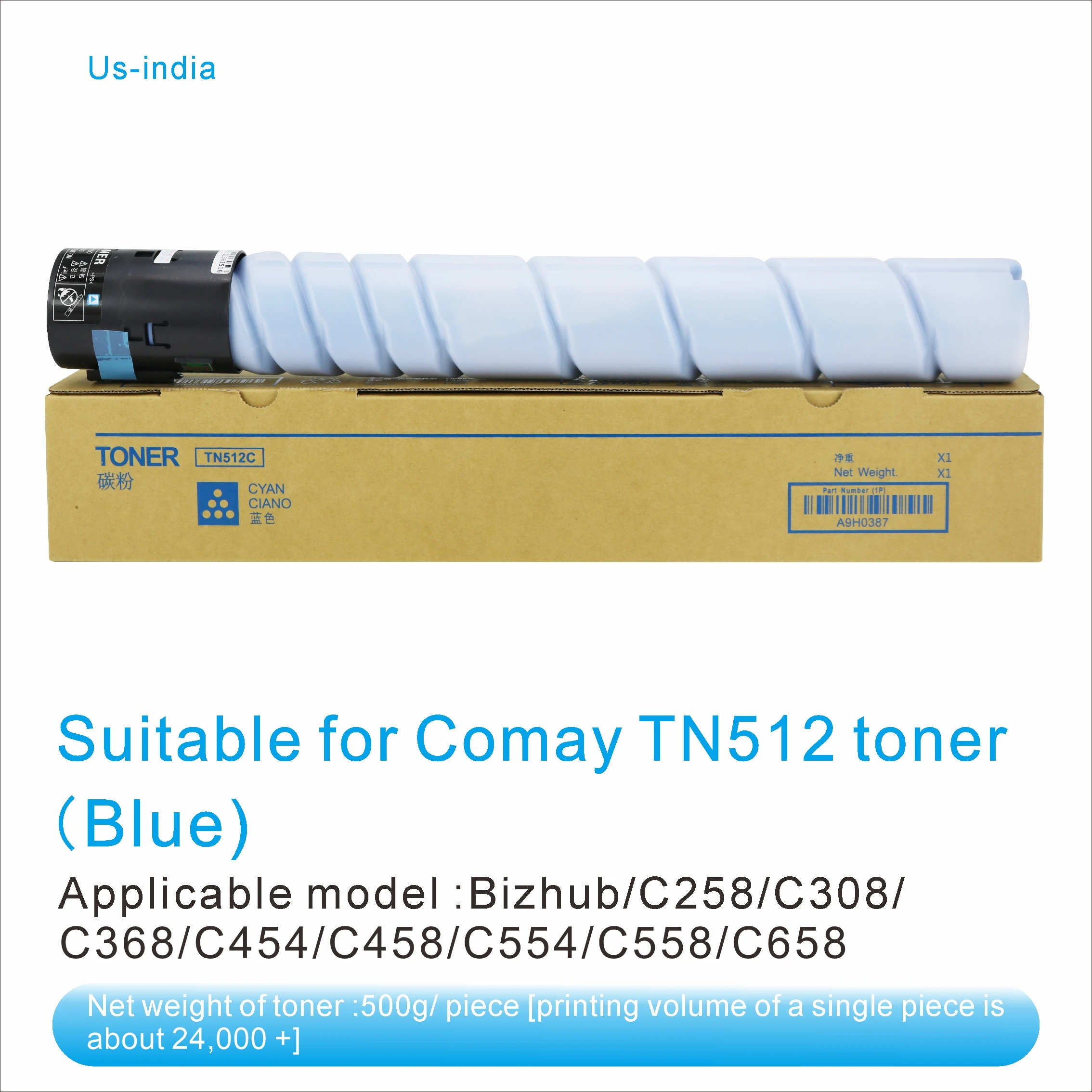 TN512 TN512C TN512M TN512Y Komet Tn512 Tonerhigh Compatibility Original Toner, Strong Compatibility, No Damageto The Machine