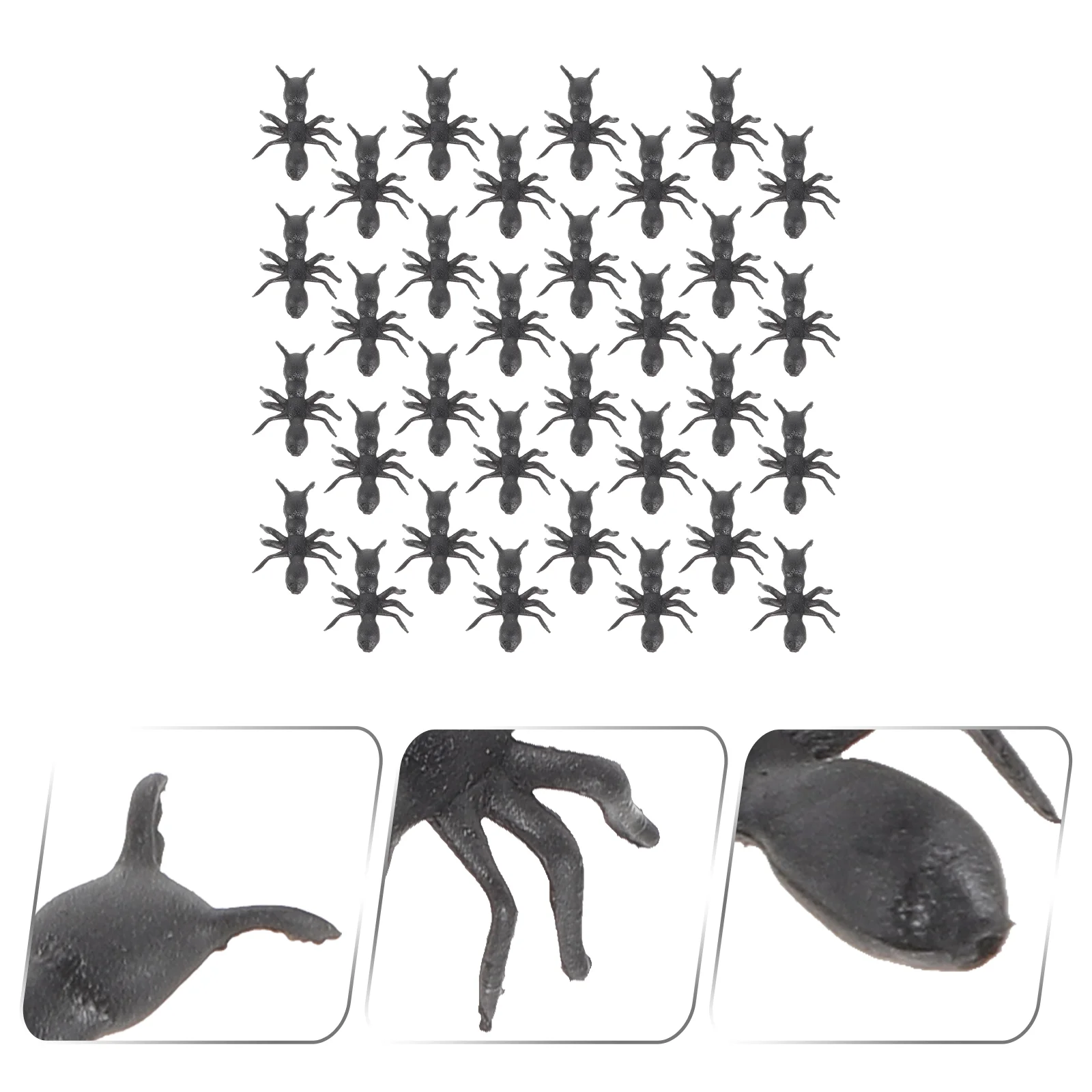 

Ant Decor Sculpture Decoration Ornament Plastic Figure Fairy Animals Gardens Miniature Statuette Statue Prank Table Simulated