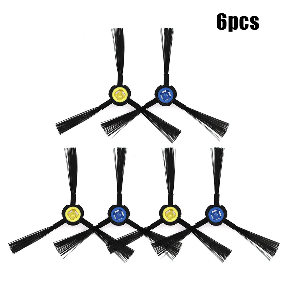 6 Pcs Side Brushes For V9e Robotic Vacuum Cleaner Household Vacuum Cleaner Replacement Spare Parts