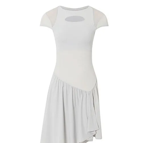 Tennis Dress for Women with Built in Shorts Womens Athletic Dresses Sleeveless Boat Neck Active Workout Skort badminton Dress
