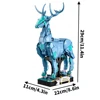Wizarding World Moc Bricks 76414 Patronus Collectible 2-in-1 Building Blocks Set Christma Gift Idea for Teen Aged 14 and Up Toys 5