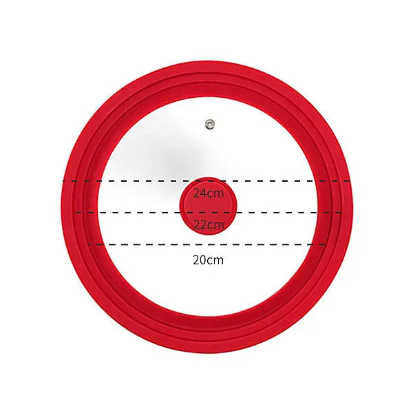 Red 20-22-24cm