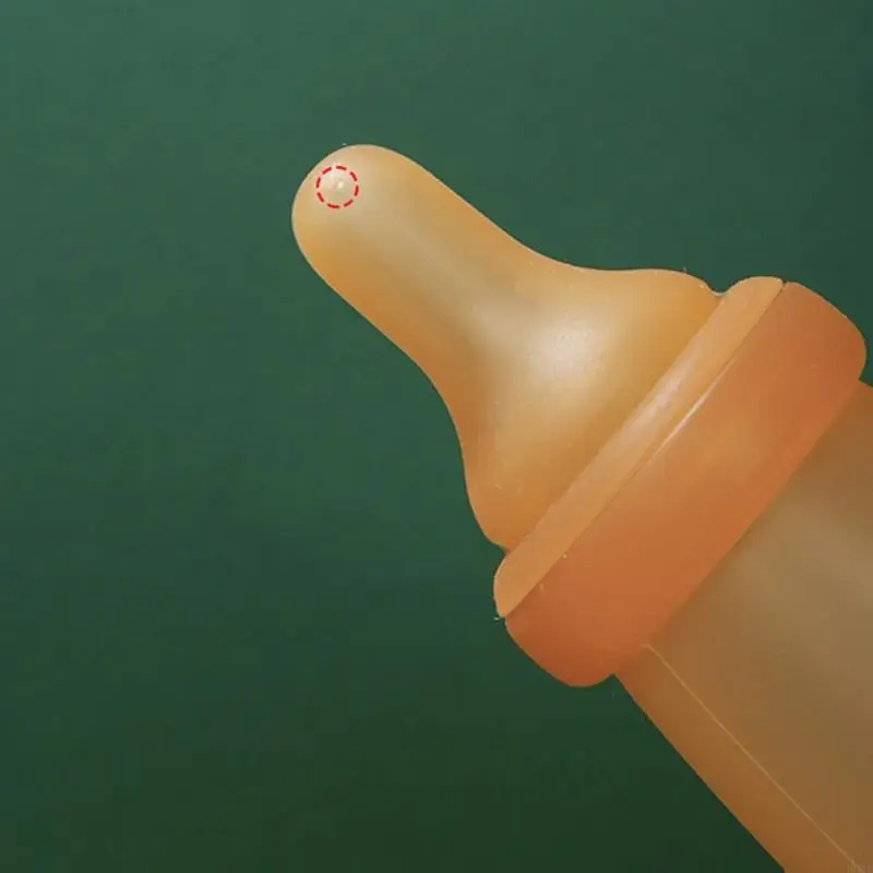R66D 실리콘 이유식 피더 스푼 90ml 6개월 이상의 를 위한 편리한 고형 식품과 야간 액체 수유를 즐기세요