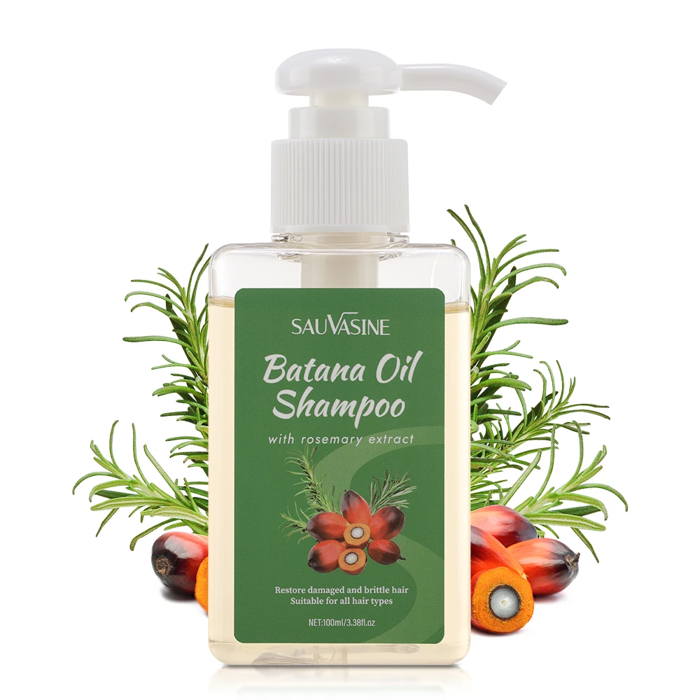Natural Hair Growth Shampoo for Damaged Hair with Rosemary Extract
