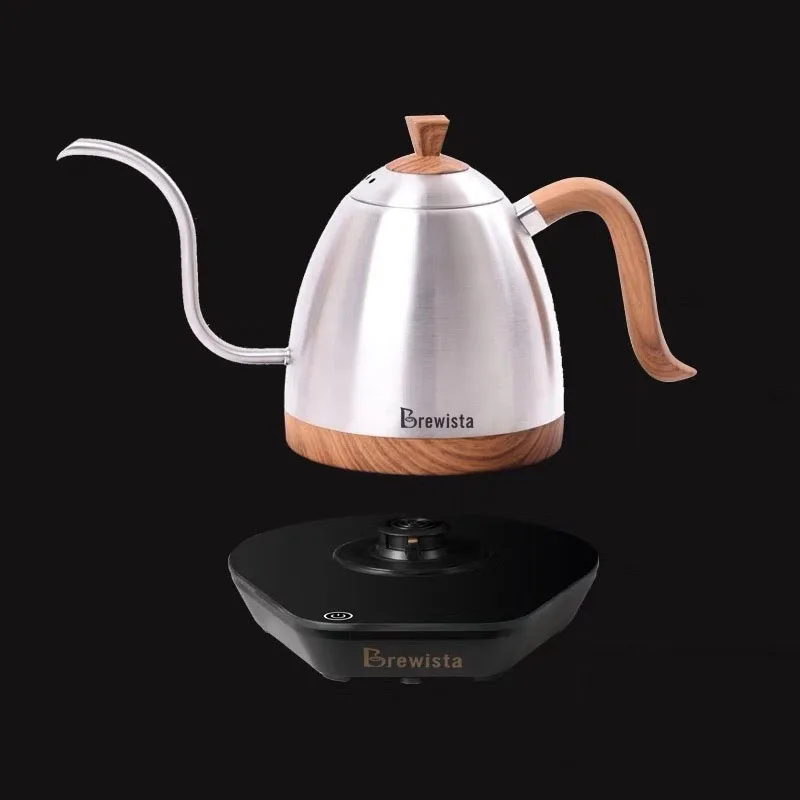 Bouilloire numérique à température variable Brewista Artisan, cafetière  brossée à la main, col de cygne intelligent, prise AU et UK, 220V, 0,6 L