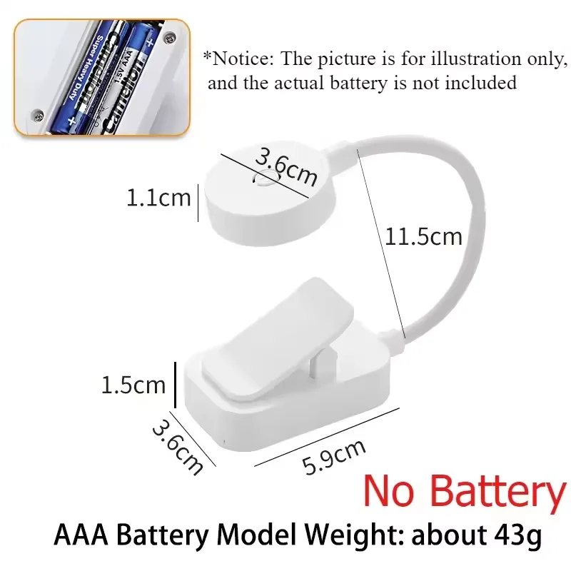 LED Table Lamp with USB Rechargeable Night Light and Touch-Dimming Eye Protection