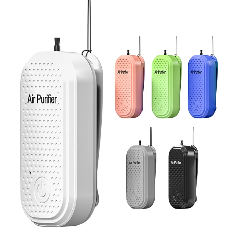 

K6 Lavalier Hanging Neck Purifier Personal Wearable Mini Portable 15 Million Negative Ion Generator Car Purifier