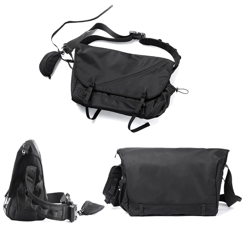 ☆PIECEMAKER☆EX NYLON SLING BAG 男女兼用 韓国発 大人気 Japanese Sling Bag - IPPINKA