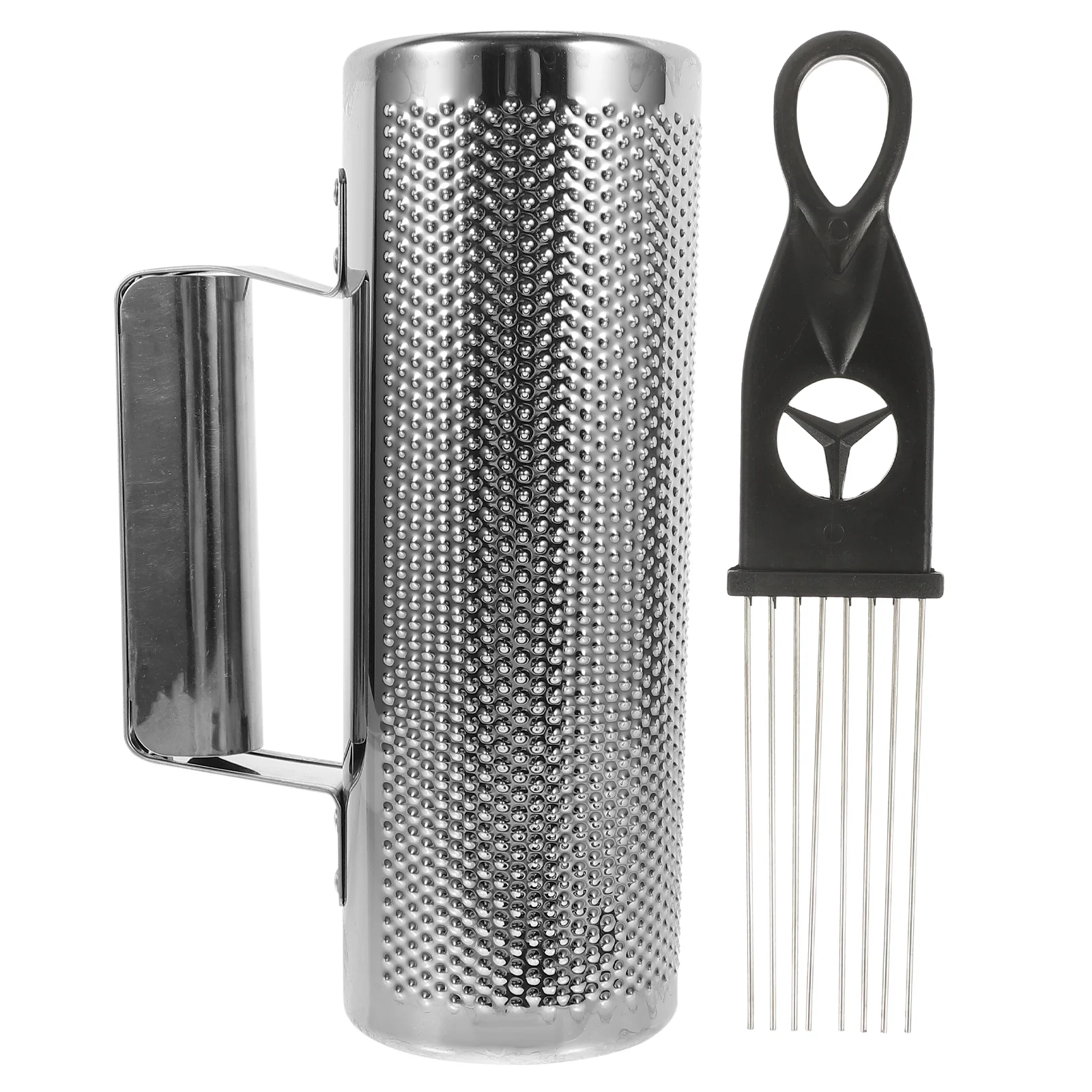 

Latin Percussion Metal Scraper Kids Educational Toy Guiro Playing Major Silver Stainless Steel Musical Training Tool