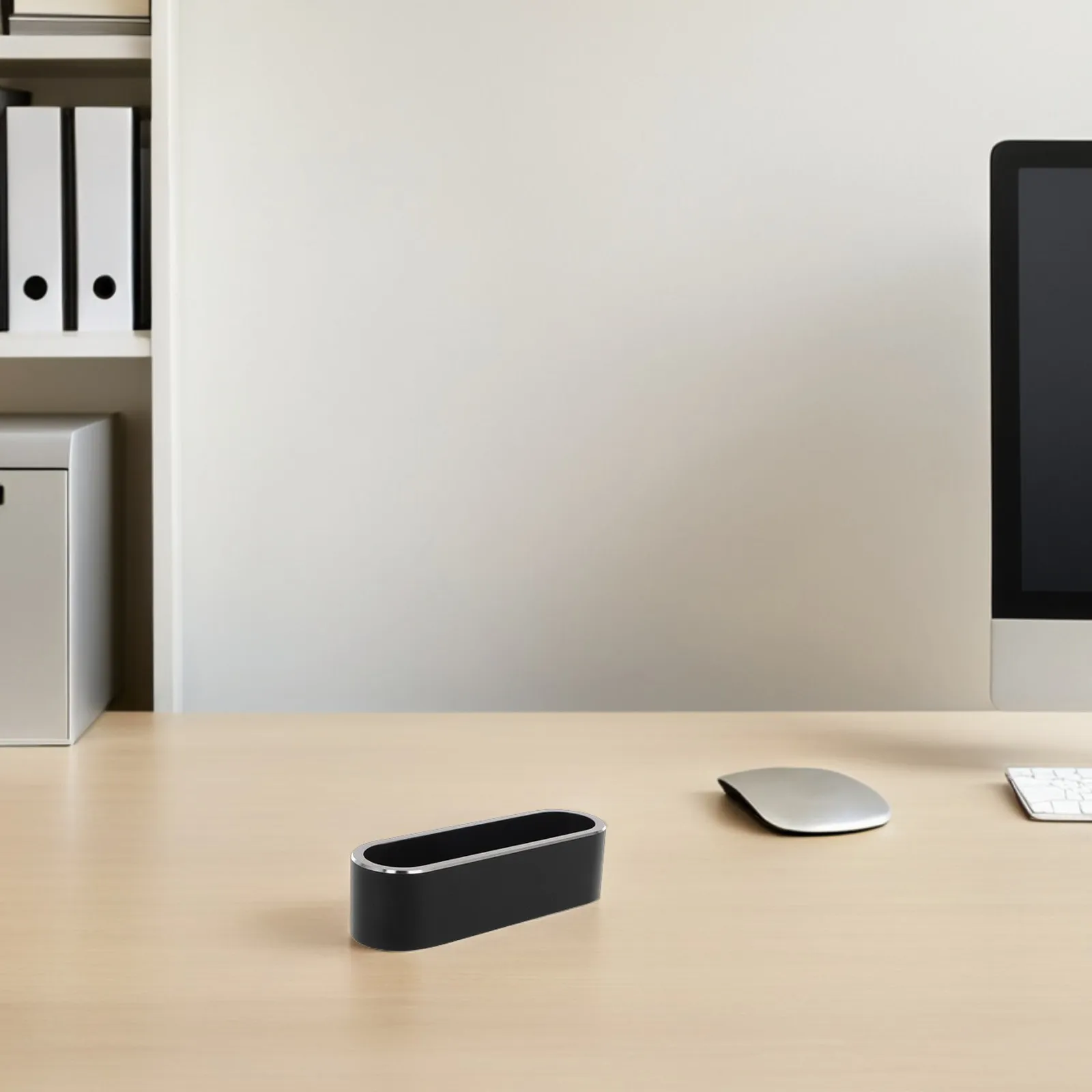 금속 명함 홀더 데스크탑 - 전문적인 명함 정리 및 빠른 검색을 위한 견고한 알루미늄 합금 디스플레이 스탠드