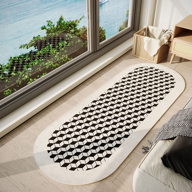 

2023 Bathroom entrance carpet floor mat, bathroom anti-skid mat carpe