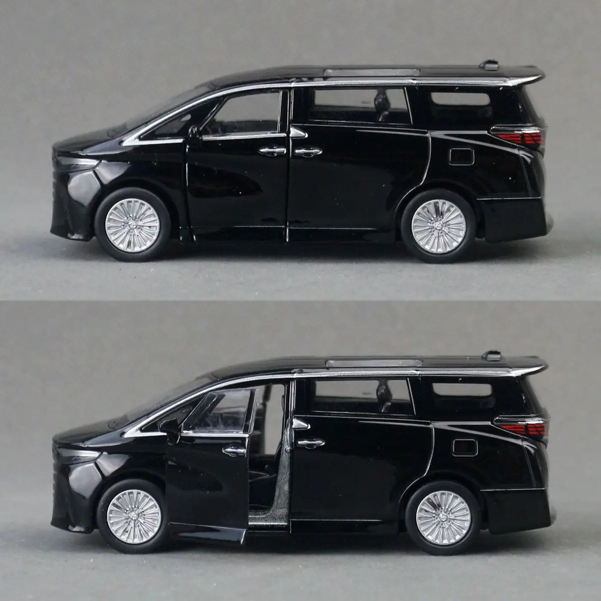 1/36 Toyota Alphard MPV Toy Car For Children Welly Diecast Vehicle Miniature Pull Back Free Wheels Collection Gift For Boys - 3