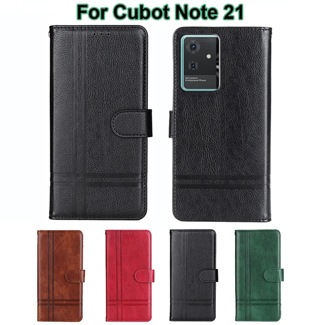 Book Case For Cubot Note 21 чехол Protection Wallet Capa PU Leather Shell  Flip Phone Cover For Carcasa Cubot Note 21 Funda Coque - AliExpress