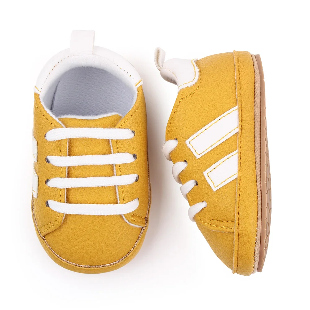 Baby Casual Shoes for Spring and Autumn TPR Sole Anti-slip High Quality PU Hot Selling Multiple choice 2023 Baby New Fashion 2