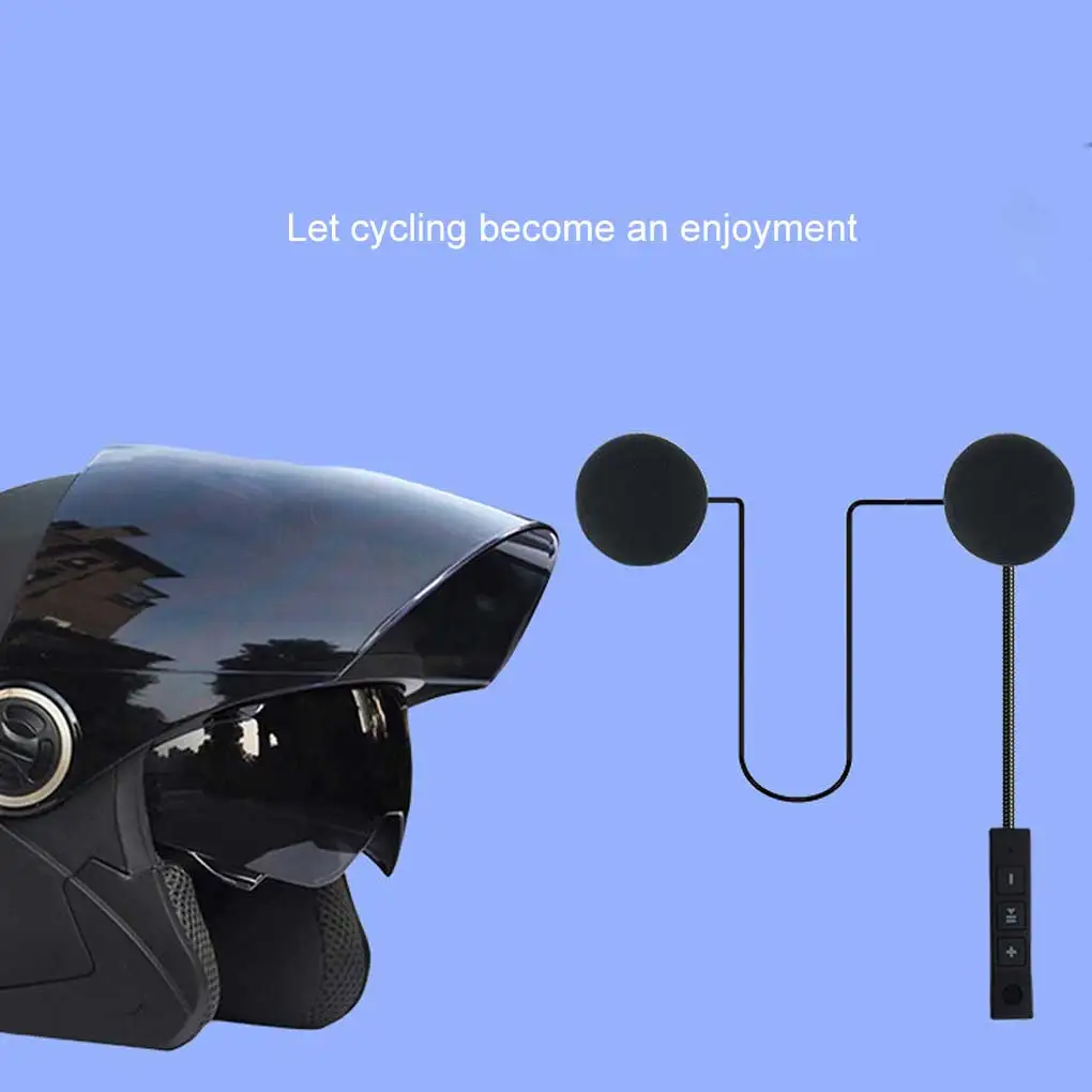 

Motorcycle Headset Rechargeable Riding Headphone Motor Stereo Music Calling Earbuds Electronic Accessories Supplies