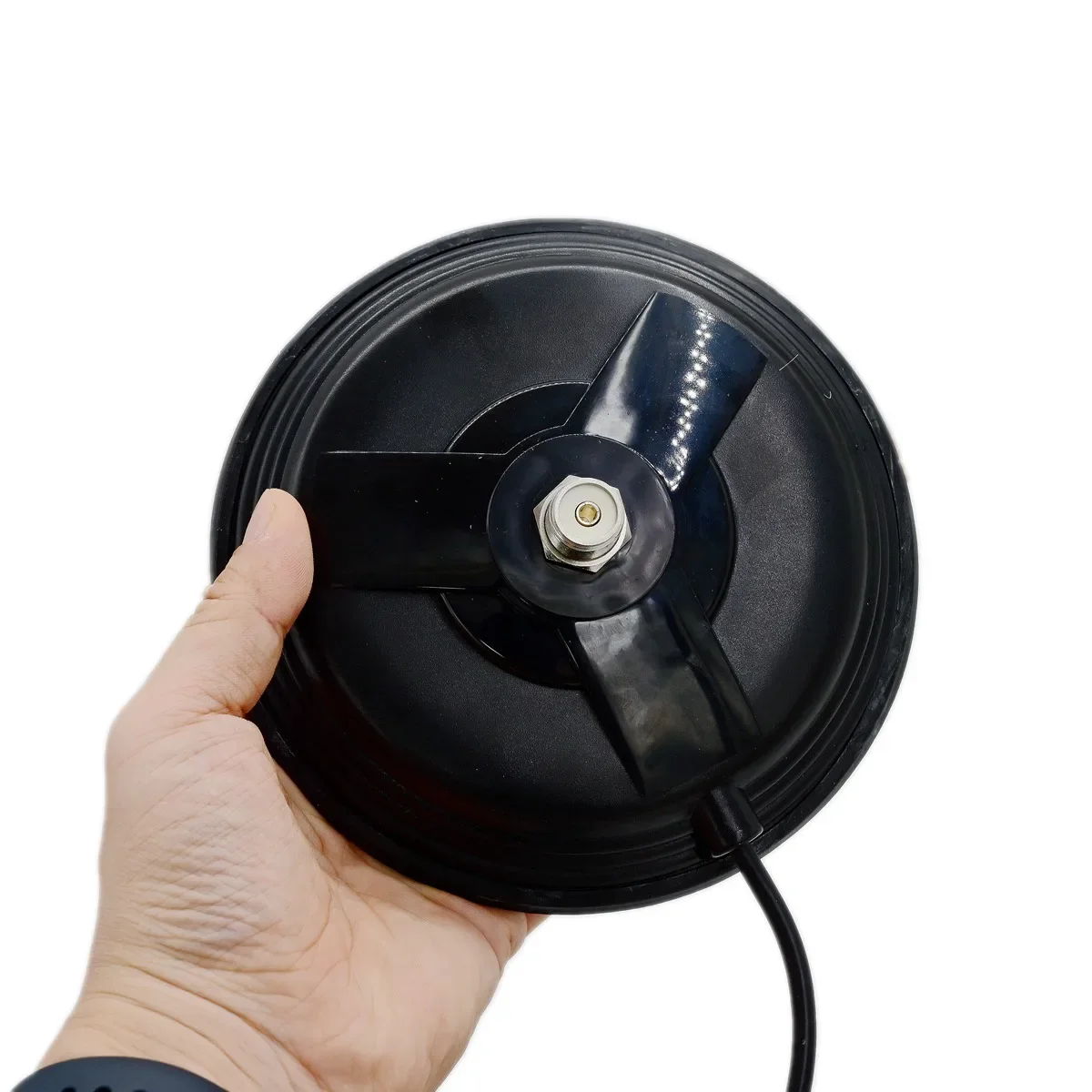 Base Magnetica Per Antenna CB/HF/VHF/UHF Con Connettore SO239 E Cavo RG58 Da 5 Metri - Per Auto, Camion E Uso Marittimo