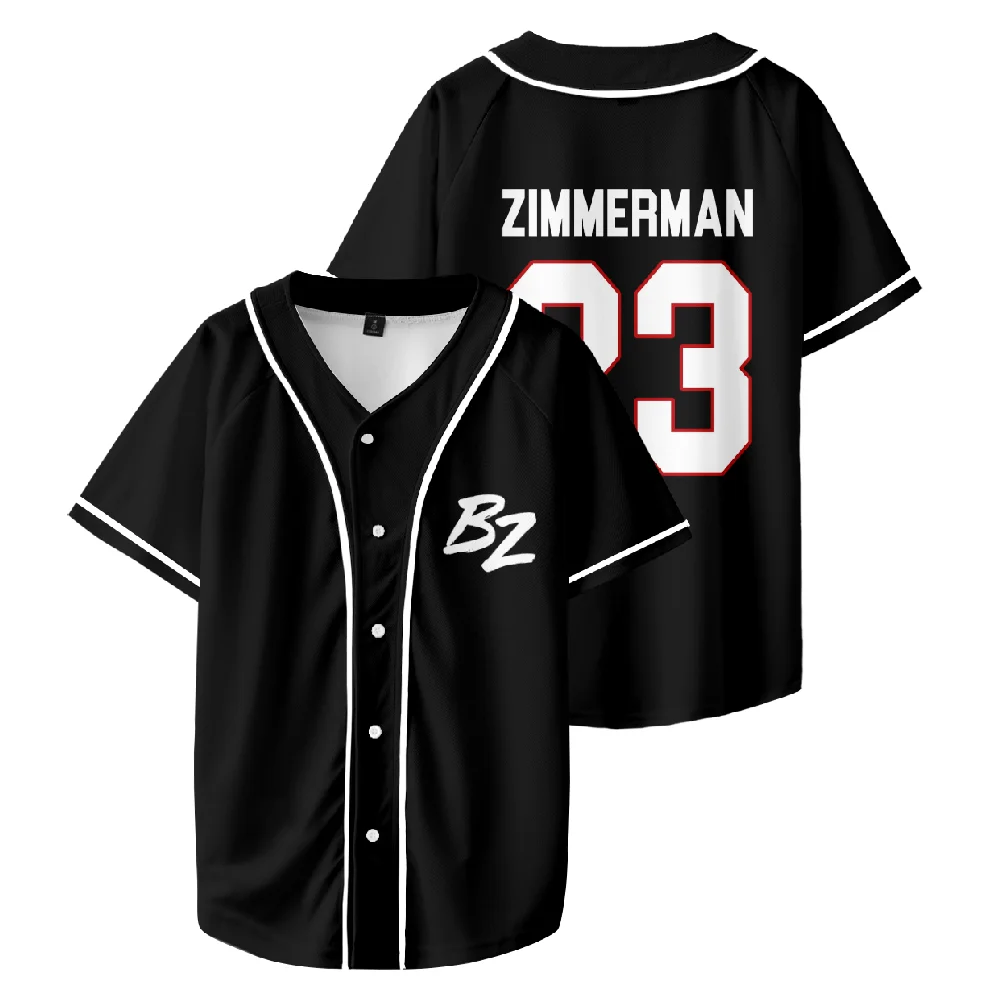 

Bailey Zimmerman BZ Baseball Jacket Religiously Album Merch Women Man Fashion Casual Streetwear Top Tee Top