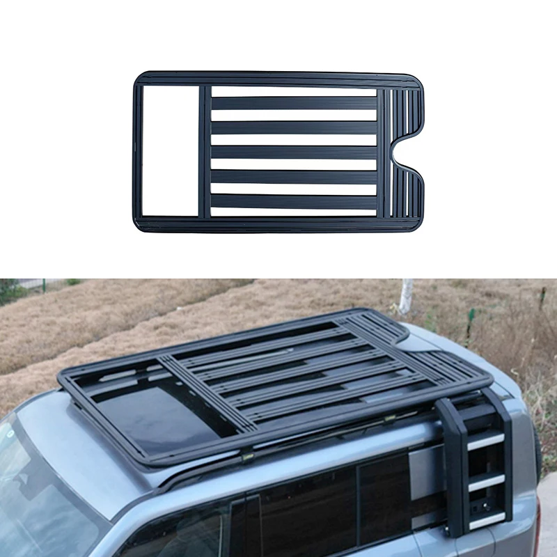 포뮬러 레오파드 티타늄 3 차량용 사다리 사이드 래더 루프랙 고품질 블랙 사이드 박스 사이드 텐트