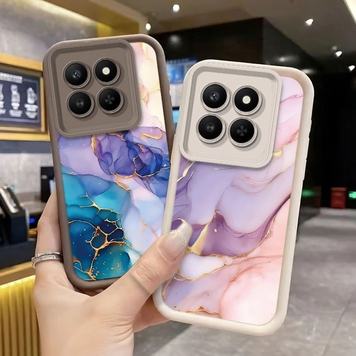 Luxury Marbling Retro Style Phone Case - Soft Silicone Protective Cover