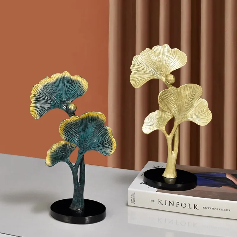 

Nordic modern creative ginkgo leaf home crafts decoration