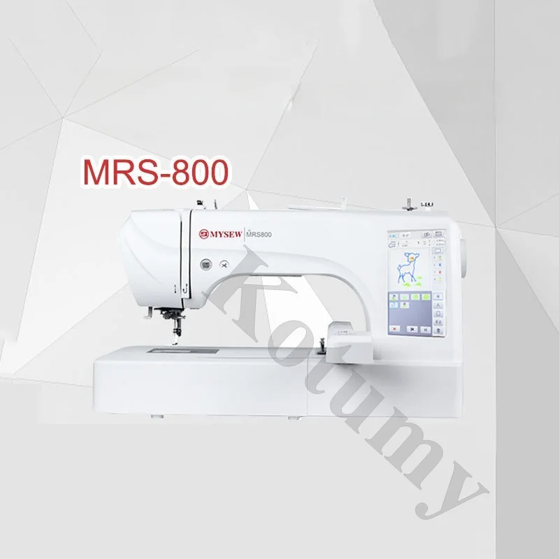 220V 110V Computerized Embroidery Machine 7'' Large LCD Touchscreen, With Smart LCD Touchscreen