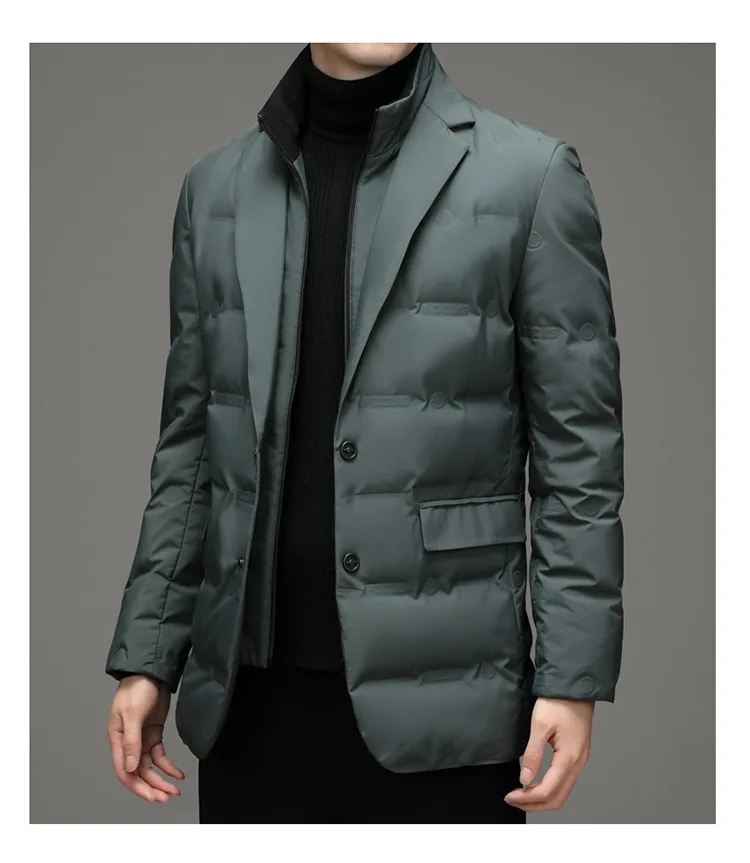 Business Casual Down Jacket for professional attire6